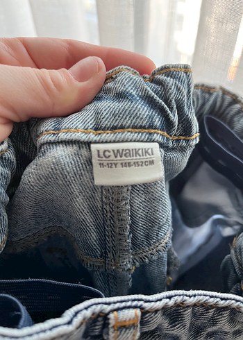 LC Waikiki Bol Kesim Midi Kız Çocuk Kot Pantolon