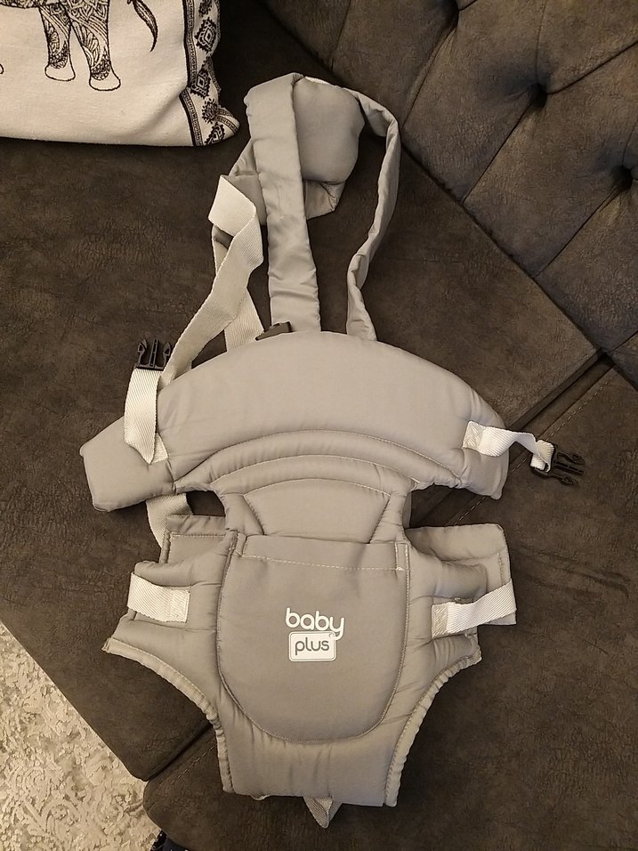 Gri Baby Plus Bebek Taşıma Aparatı - Görsel 2