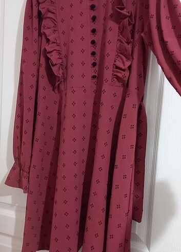 xl Beden Esnek buzgu detayli rahat tunik