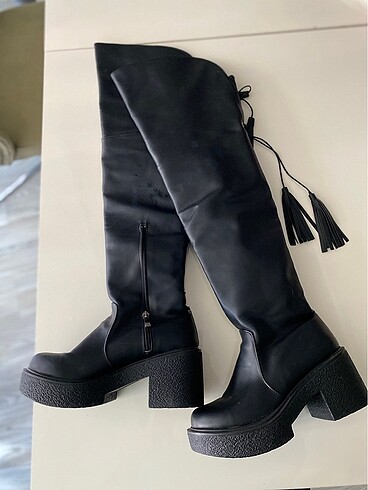 Dizüstü Deri Çizme - Görsel 4