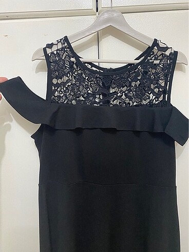 Dantel detaylı Abiye - Görsel 4