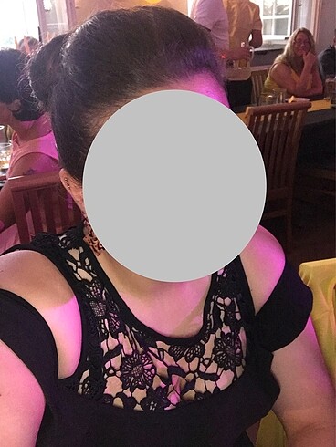 Dantel detaylı Abiye - Görsel 8