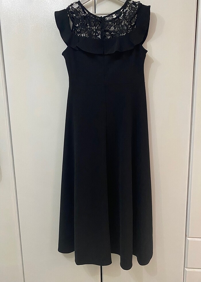 Dantel detaylı Abiye - Görsel 2