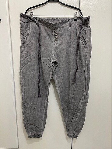 Yazlık efil efil büyükbeden Pantolon - Görsel 2