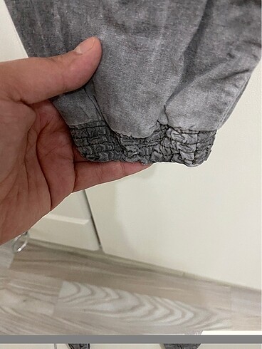 Yazlık efil efil büyükbeden Pantolon - Görsel 6