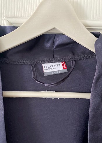 Antrasit İp Askılı Midi Gecelik ve Sabahlık - Görsel 3