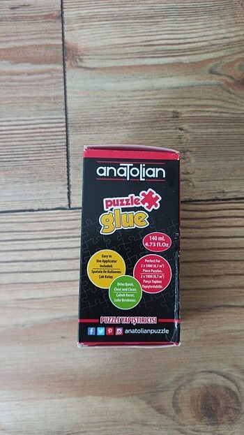 Anatolian puzzle yapıştırıcısı