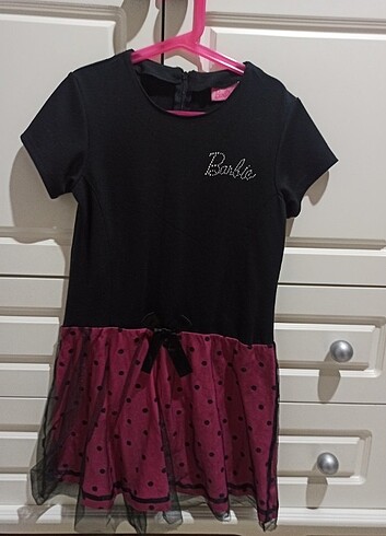 Kız çocuk Barbie marka elbise 