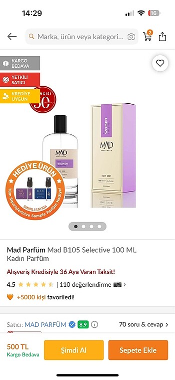 Mad b105 100 ml