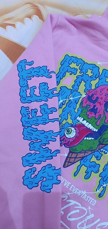 xs Beden Bershka pembe sweatshirt
