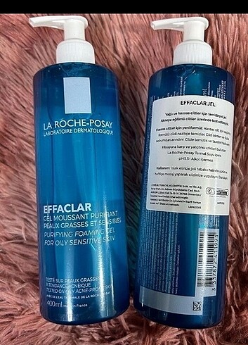 La Roche posay yüz temizleme Jeli 