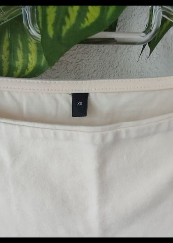 Beyaz Keten Uzun Kollu Kadın Bluz - Görsel 2