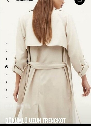 Stradivarius Sıfır Stradivarius Trençkot