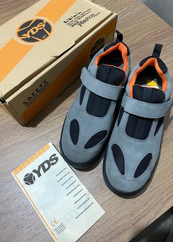Ydsshop marka çelik burunlu erkek iş ayakkabısı