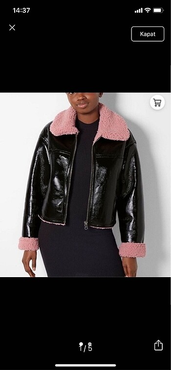Bershka mont