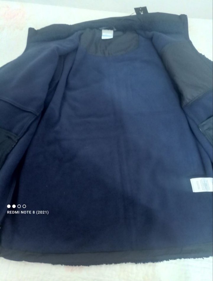 Columbia Lacivert Fermuarlı Erkek Sweatshirt - Görsel 3