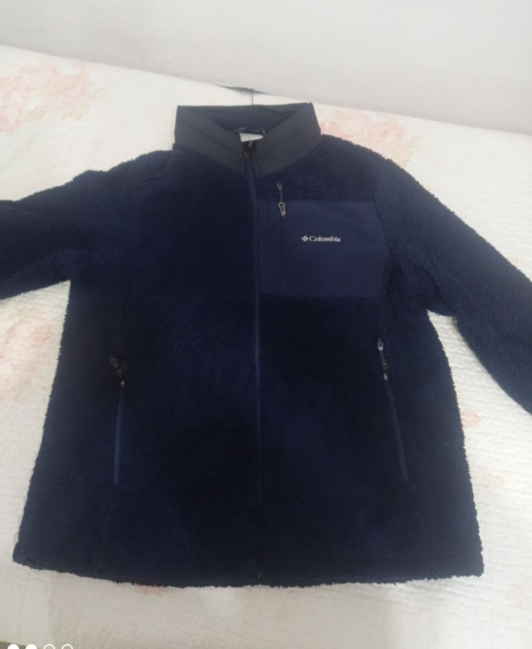 Columbia Lacivert Fermuarlı Erkek Sweatshirt - Görsel 2