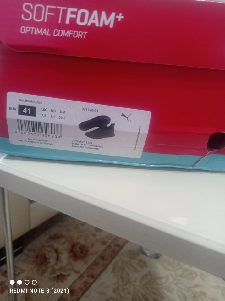 Siyah Stiletto Topuklu Spor Ayakkabı - Görsel 5