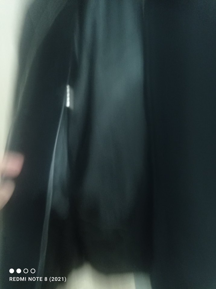 Siyah Fermuarlı Erkek Midi Ceket - Görsel 4