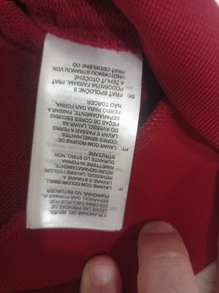 Koyu Kırmızı Erkek Sweatshirt, Uzun Kollu, Rahat Kesim - Görsel 3