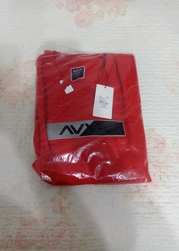 Kırmızı Baskılı Erkek Sweatshirt - Görsel 6