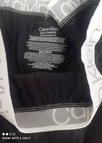 Calvin Klein Erkek Beyaz Mini Boxer 3'lü - Görsel 4
