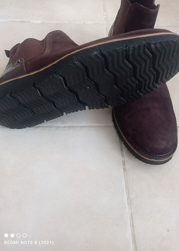 kahverengi Süet Erkek Günlük Bot - Görsel 2