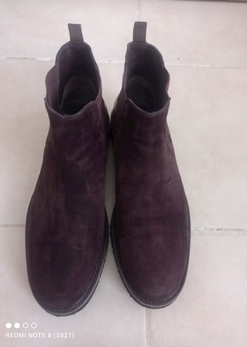 kahverengi Süet Erkek Günlük Bot - Görsel 6