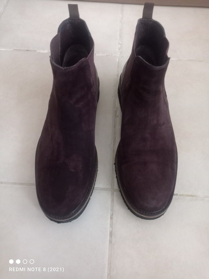 kahverengi Süet Erkek Günlük Bot - Görsel 5