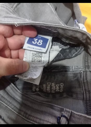 Gri Denim Erkek Pantolon - Jacob Cohen - Görsel 4