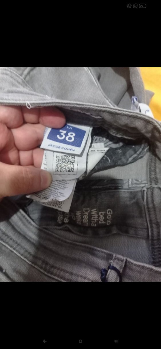 Gri Denim Erkek Pantolon - Jacob Cohen - Görsel 4