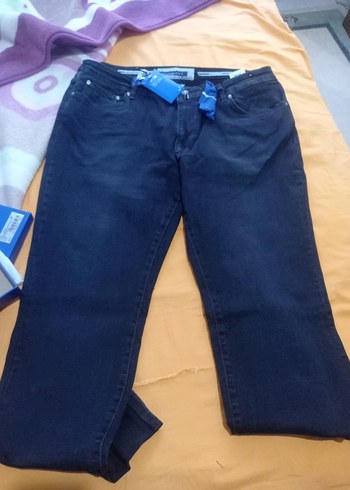 Siyah Regular Fit Denim Jean - Görsel 4