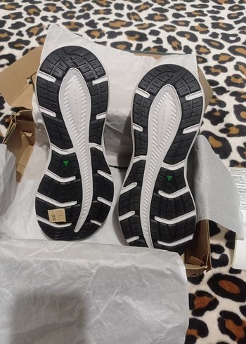 Gri Skechers Erkek Spor Ayakkabı Velcro - Görsel 7