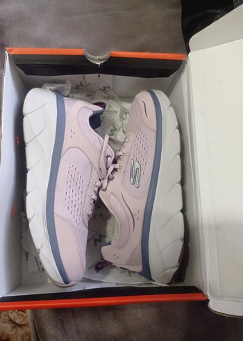 Mor Dolgu Topuklu Bağcıklı kadın Spor Ayakkabı - Görsel 5