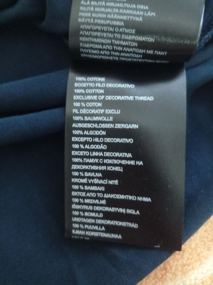 Erkek Lacivert Kısa Kollu Basic Tişört - Görsel 5