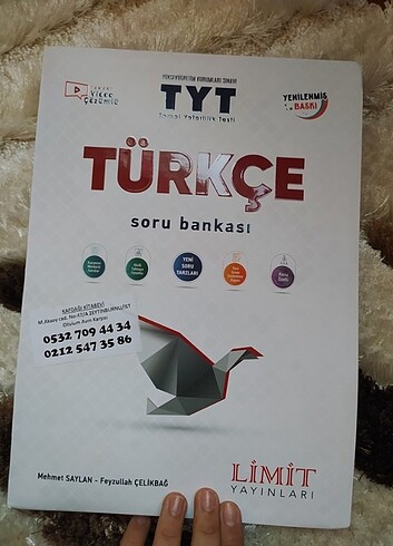  LİMİT YAYINLARI TYT TÜRKÇE SORU BANKASI 