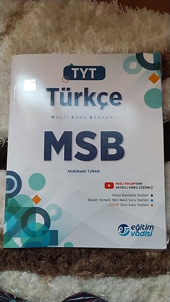 EĞİTİM VADİSİ TYT TÜRKÇE SORU BANKASI 