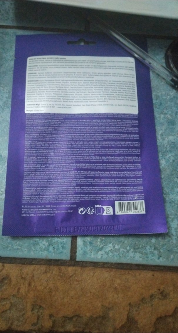 Retinol Yoğun Canlandırıcı Maske - Görsel 2