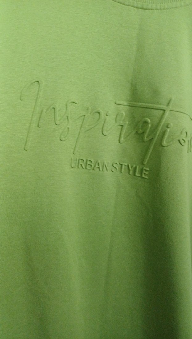 Kadın Yeşil Örme Basic Sweatshirt - Görsel 4