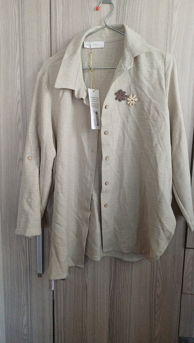 Bej Renkli Erkek Rozet - Street Wear - Görsel 3