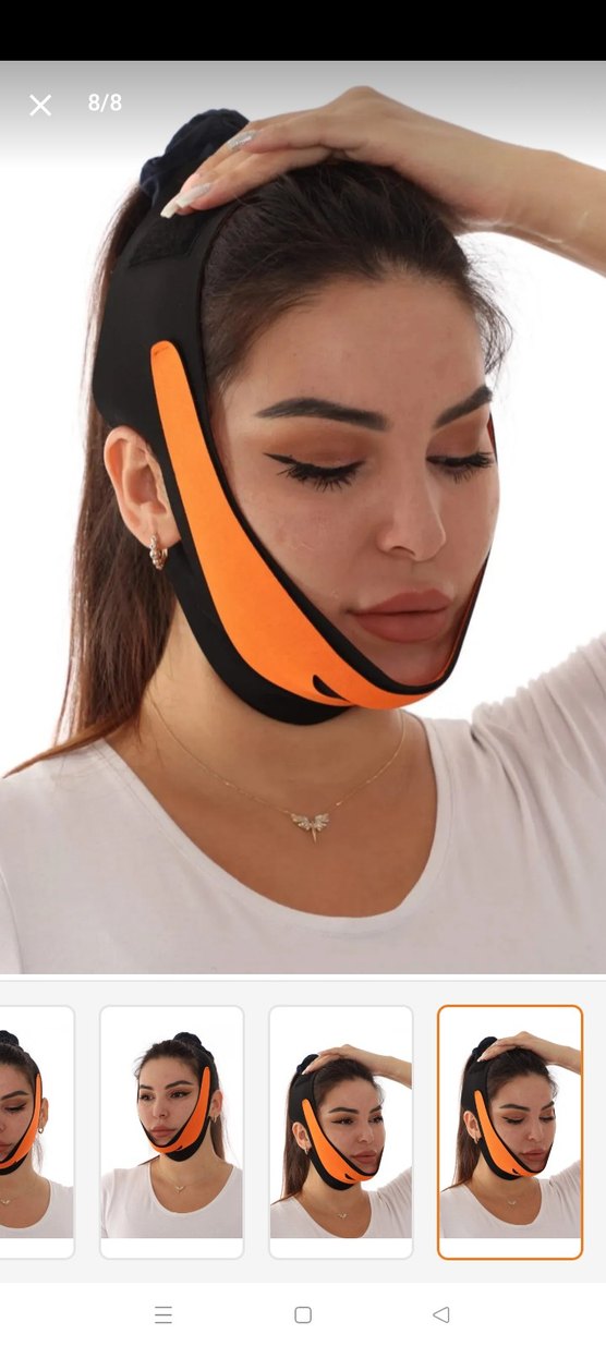 Ayarlanabilir Çene Şekillendirici Maske - Görsel 2