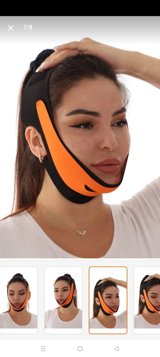 Ayarlanabilir Çene Şekillendirici Maske - Görsel 5