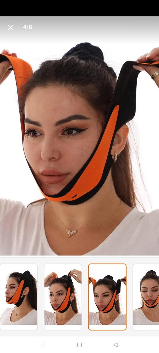 Ayarlanabilir Çene Şekillendirici Maske - Görsel 3