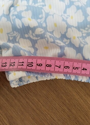 Yazlık kısa kollu crop  - Görsel 6