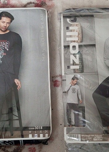 Erkek Pijama Takımı  - Görsel 2