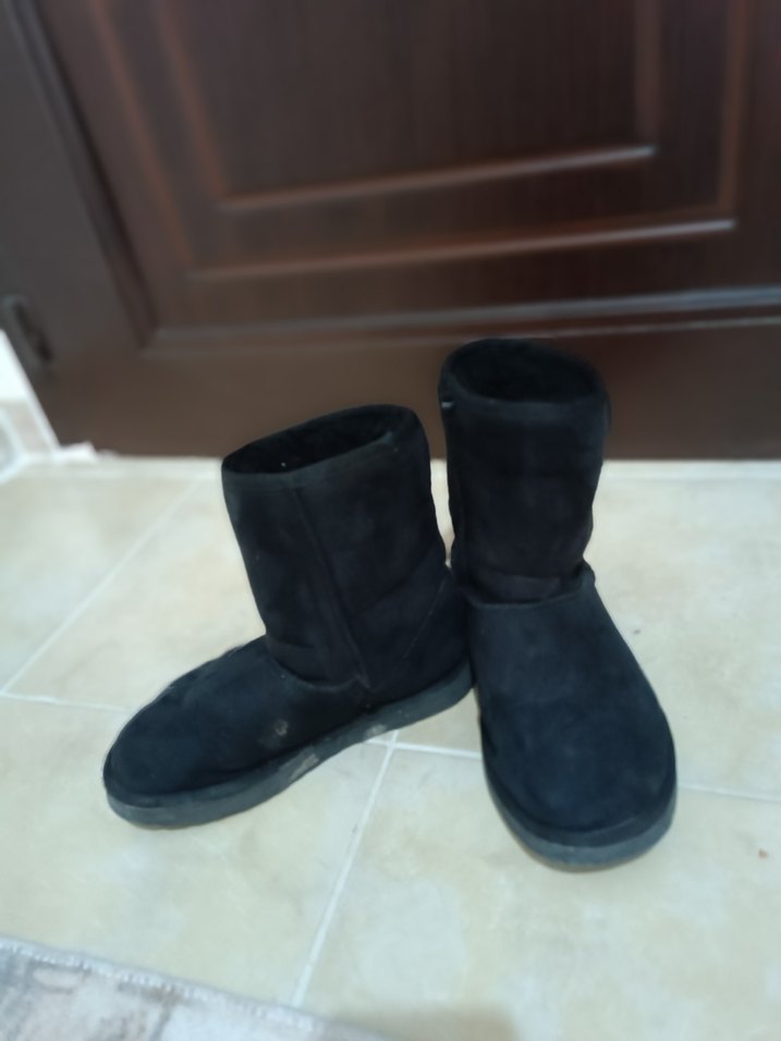 Siyah Kadın bot ugg - Görsel 3