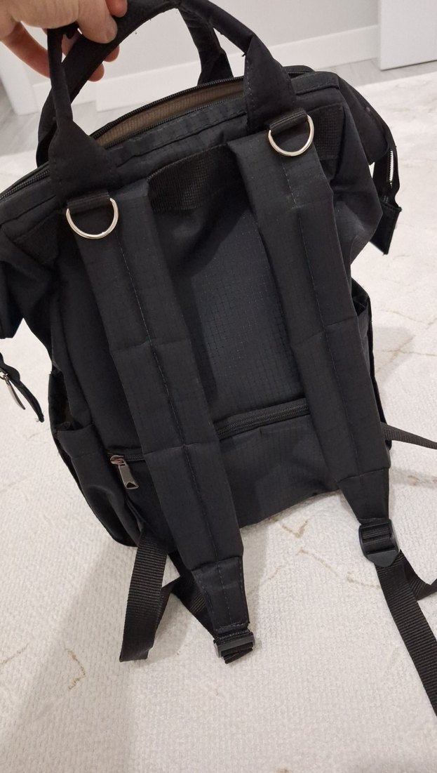 Siyah Bebek Bakım Çantası - Görsel 5