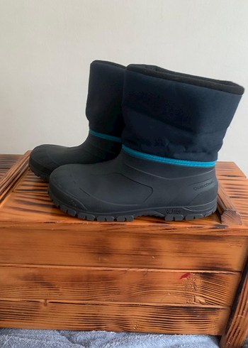 Erkek Çocuk Lacivert Gri Kauçuk Bot - Görsel 2