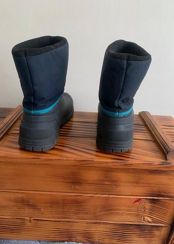 Erkek Çocuk Lacivert Gri Kauçuk Bot - Görsel 4