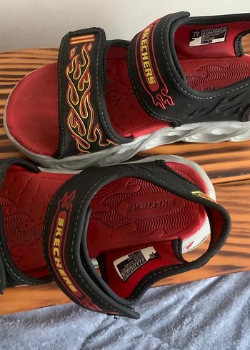 Skechers Erkek Çocuk Cırt Cırtlı Sandalet - Görsel 3